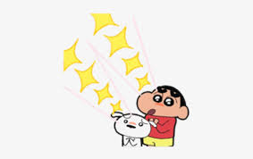 get up and move crayon shin chan crayon shin chan line sticker transparent png 500x500 free download on nicepng crayon shin chan line sticker