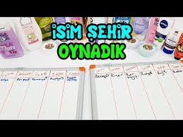 Isim Sehir Challenge 3 Isim Sehir Hayvan Oyunu Meydan Okuma Youtube