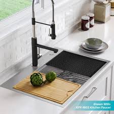 99 list list price $219.99 $ 219. Kraus Kore Workstation Drop In Stainless Steel 30 In Single Bowl Kitchen Sink Kwt310 30 The Home Depot Stainless Steel Kitchen Sink Sink Single Bowl Kitchen Sink