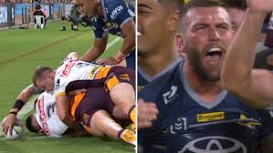 Kyle feldt (born 9 february 1992) is an australian professional rugby league footballer who currently plays for the north queensland cowboys of the national rugby league. Nrl Kyle Feldt Try Video Cowboys Vs Broncos Twitter