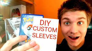 Making the cards is the next step, but you should know in your head how many cards will be in your deck. Diy Pokemon Card Sleeves How To Make Your Own Youtube
