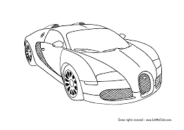 Bugatti Veyron Supercar Coloring Page Cars Coloring Pages Race Car Coloring Pages Bugatti Veyron