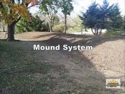 Effluent from the septic tank flows to a pump chamber where it is pumped to the mound in prescribed doses. Mound System Youtube