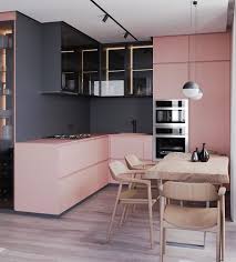 Pink Kitchen Cabinets Minimal Furniture Home Decor Interiors Interior Design Home Insp Modern Kitchen Design Home Decor Kitchen Decor Interior Design