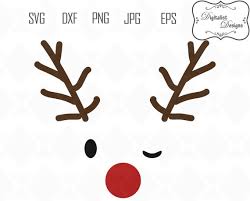 Download Reindeer Face Svg Reindeer Svg Rudolph 1545803 Png Images Pngio