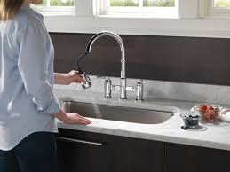 two handle pull down bridge kitchen