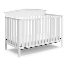 Bratt decor's deep selection of baby crib bedding sets and signature nursery collections represents the finest quality fabrics and sophisticated designs that will add softness and luxury to your baby's room. Amazon Com Graco Benton 4 In 1 Convertible Crib White Solid Pine And Wood Product Construction Converts To Toddler Bed Day Bed And Full Size Bed Mattress Not Included Furniture Decor