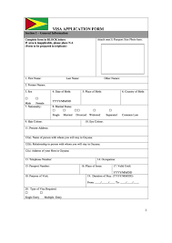 Those who are going to be hand filing the form must use a black… Visa Application Form Printable Pdf Download