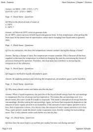 Lots of students say that they find this question hard because they have no imagination or they find creative writing such a distant talent. Ncert Solutions For Class 9 Science Chapter 1 Matter In Our Surroundings Aglasem Schools