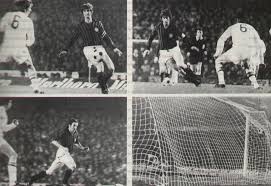 Sparta Prague 0 Ac Milan 1 0 2 Agg In April 1973 At Stadio Letna Action As Luciano Chiarugi Scores On 73 Minutes In The Ecwc Semi Final 2nd Leg