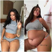 Goddess Shar Belly Stuffing (40 photos) - porn