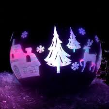 Lunartec Led Weihnachtskugeln Christbaumkugeln Mit Farbwechsel Leds O 8cm 4er Set Leuchten Dekoration Weihnachtsbaum Christbaumkugeln Weihnachtsbaumschmuck