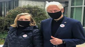 Hillary is a 2020 american documentary film about hillary clinton directed by nanette burstein. Us Election 2020 Bill Hillary Clinton Cast Votes For Biden Harris World News India Tv