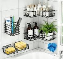 Stainless Steel Shower Caddies for Bathroom Organization and ...