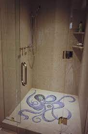 First, shower floors have slopes, shapes and drains to consider. Pin By Appomattox Tile Art On Installations Mosaic Bathroom Tile Mosaic Tile Bathroom Floor Mosaic Bathroom