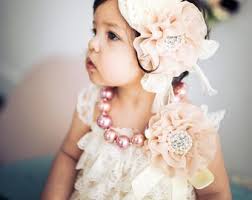 Ivory Lace Romper 1st Birthday Girl Outfit Baby Headband Flower Girl Cake  Smash Easter Outfit Baby Girl Vintage Style Heritage Collection