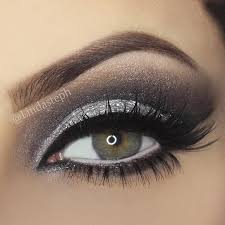 Black And Silver Eye Makeup Pin On Makeup