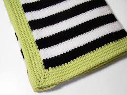 Black And White Baby Blanket Free Shipping Modern Baby Blanket In Black And White Di Pinkyroo 53 00 Baby Blanket Crochet Modern Crochet Modern Crochet Blanket