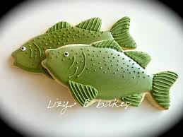 Lizy B Fishing Cookies Fish Cookies Animal Cookies Sugar Cookies Decorated