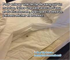 Nettoyer matelas bicarbonate de soude. Tache De Sang Sur Un Matelas L Astuce Pour L Enlever Facilement