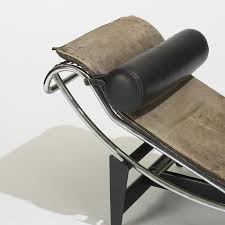The seat mattress and bolster headrest are specifically designed… Charlotte Perriand Pierre Jeanneret Le Corbusier Cassina Lc4 Chaise 1928 Artsy