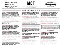 The staff was very friendly and the coffee was excellent. Menu Of Montana Coffee Traders In Kalispell Mt 59901