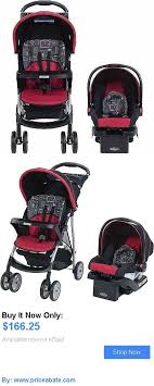 Baby Kid Stuff Graco Stroller Car Seat Red Travel System Infant Baby Kids Girls Boys Unisex New Buy It Now Only 166 2 Graco Stroller Stroller Baby Car Seats