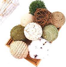 Maybe you would like to learn more about one of these? Amazon Com Decorative Balls Green Decorative Balls Decorative Accessories Home Kitchen