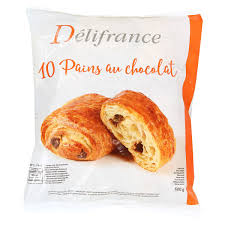 Acheter Delifrance 10 Pains Au Chocolat Pur Beurre Pret A Cuire 10x60g