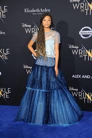 Storm Reid In Custom Coach A Wrinkle In Time Celebrities Female Together Fashion