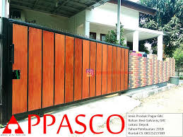 Kumpulan pagar rumah minimalis motif kayu grc jual kanopi. Pagar Klasik Minimalis Lisplang Grc Di Depok Jual Kanopi Tralis