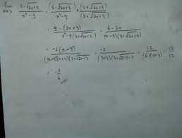 Cara cepat menyelesaikan limit tak hingga bentuk akar akan saya berikan di akhir tulisan ini, sekarang fokus aja dulu ke cara dasarnya. Limit Akar Pangkat 2 Akarkua