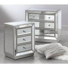 Trevi 20 Wide 3 Drawer Silver Mirrored Accent Table 8k074 Lamps Plus In 2020 Small Bedroom Storage Home Goods Store Glam Master Bedroom