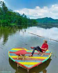 Tiket masuk hanya rp 5 rb. Waduk Penjalin Paguyangan Brebes