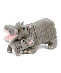 These Hippos Boasts An Adorable Design And Soft Texture That Makes Them Great For Snuggling Choking Hazard Small Baby Hippo Baby Stuffed Animals Hippo Toy