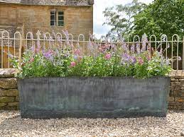 Maybe you would like to learn more about one of these? The Rectangular Copper Garden Planter Large Narrow Architectural Heritage