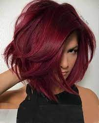 If You Are Looking For A Perfect Hairstyle For Your Short Hair You May Give An Eye To The Collection We Have Gather Maroon Hair Hair Styles Maroon Hair Colors