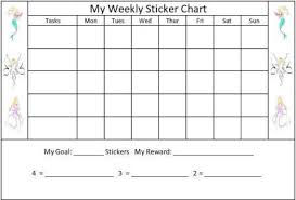 toddler behavior chart printable described child reward