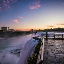 Niagara falls is a group of three waterfalls at the southern end of niagara gorge, spanning the border between the province of ontario in ca. Niagara Falls State Park Niagara Falls Ny 14303