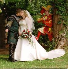 Medieval Wedding Coming Right Up Medieval Wedding Medieval Wedding Theme Renaissance Wedding Dresses