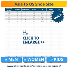 Asian Size Chart To Us Size Chart Asian Size Chart Asian To Us China Japan Korea Clothes Shoes