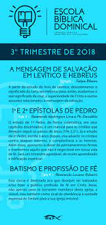 Clérigo proviene del griego antiguo κληρικός (klērikos). Ebd Ipls 3Âº Trimestre 2018 By Igreja Presbiteriana Do Lago Sul Issuu