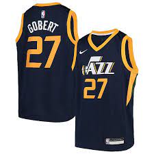 The jerseys the team wears night in and night out. Rudy Gobert Utah Jazz Nike Youth Swingman Jersey Navy Icon Edition