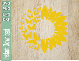 Free Free 248 Butterfly Sunflower Svg SVG PNG EPS DXF File