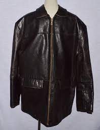 Aqth Men S Sz Xl Dark Brown Leather Coat Jacket Fashion Clothing Shoes Accessories Mensclothing Coats Brown Leather Coat Leather Coat Leather Coat Jacket