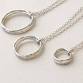 Hammered Silver Hoop Necklace event image