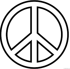 Peace sign coloring page from international day of peace category. Peace Sign Coloring Pages V Hand Coloring4free Coloring4free Com