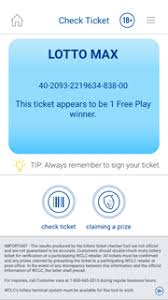 Enter your number(s) and check your lotto ticket(s). Scan Your Lottery Tickets From Your Mobile Device