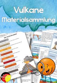 Vulkane Materialsammlung Unterrichtsmaterial Im Fach Sachunterricht In 2020 Unterrichtsmaterial Lehrmaterial Lernen