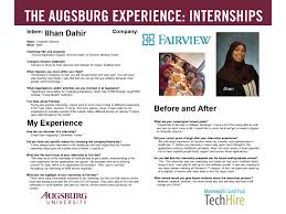 Students taking cas computer science courses are expected to have a laptop that is capable of effectively running a currently supported version of. Internship Posters Students Experiences Stem Programs Augsburg University